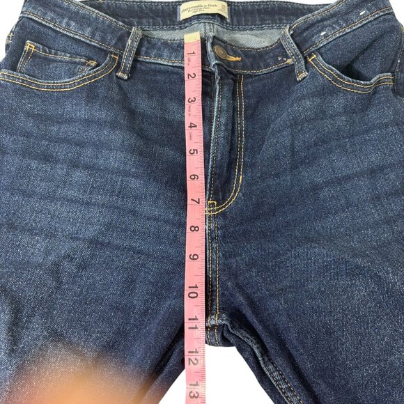 Abercrombie & Fitch The Vintage Flare High Rise Jeans Size 30/10R - Picture 7 of 10